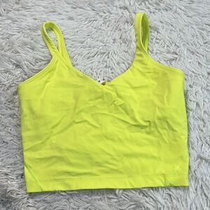 Lululemon Align Tank Top Electric Lemon
